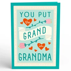 Lovepop Mother'S Day 5/11|You Put the Grand in Grandma Mother’s Day Pop-Up Card