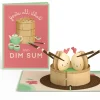 Kids Lovepop Greeting Cards|Valentine'S Day 2/14|You're All That and Dim Sum Pop-Up Card