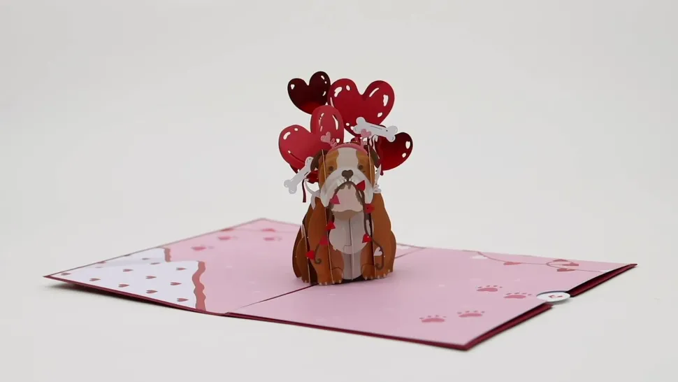 Kids Lovepop Greeting Cards|Anniversary|You’re My Favorite Human Pop-Up Card