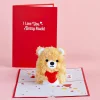Kids Lovepop Plushpop|Anniversary|You're The Beary Best' Plushpop Card